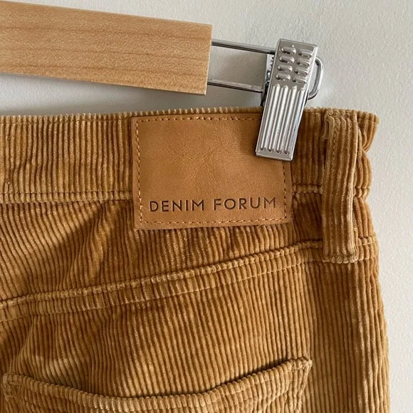 Aritzia Denim Forum The Yoko High Rise Slim Corduroy Size 30 - Picture 8 of 11